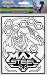 85616 Витражная картинка "Max Steel" (пластиковый витраж) блист.