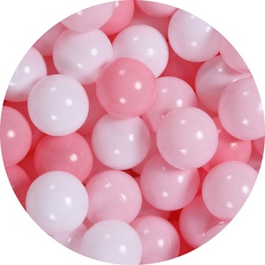 Шарики для сухого бассейна 7см красн/роз/бел 100шт