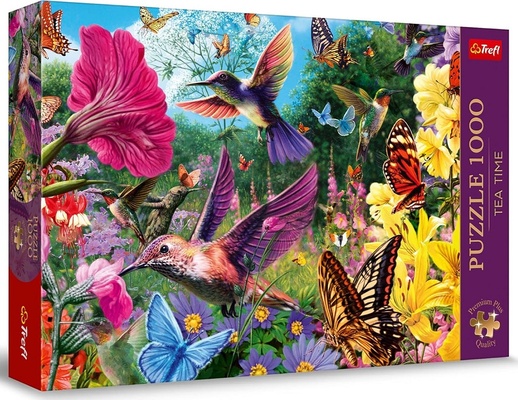 Пазл 1000 дет. Время чая: Сад колибри
