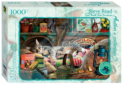 Мозаика "puzzle" 1000 "Вздремнувший Том" (Авторская коллекция)