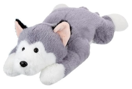 Собака  хаски лежебока, 42 см