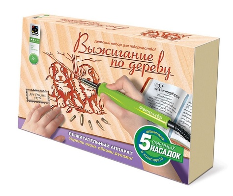367058 Прибор для выжигание "Два веселых друга"