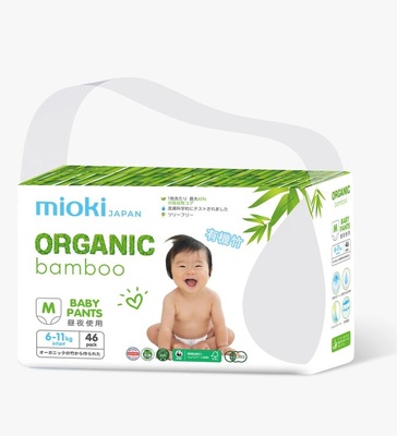 Трусики-подгузники "MARABU" Organic bamboo М 6-11 кг (46 шт.)/4
