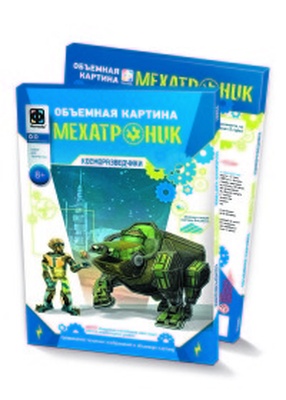 956081 Объемная картина Мехатроник Косморазведчик