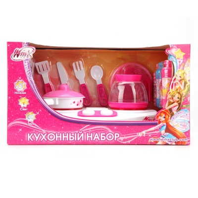 Плита "WINX" на бат. свет+звук, с аксесс. 1/6