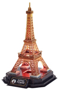 Эйфелева башня с LED-подсветкой (Франция), 51 детали
