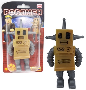 Тянущаяся игрушка "Робломен" Робот 12,4 см, блистер,1/3
