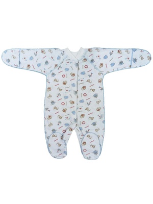 Комбинезон 10-523н с з/ручками кулирка набивная р.20-56 				