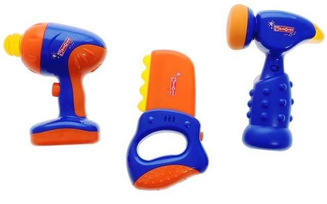 Набор инструментов "Фиксики" свет+звук