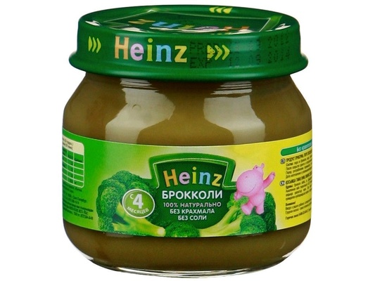Пюре Хайнц брокколи 80 г.