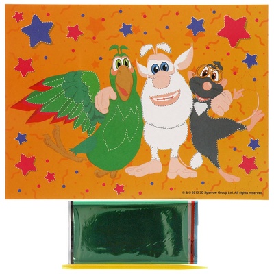 Аппликация из фольги Буба (17х23см)