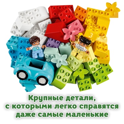 10913 Дупло Коробка с кубиками