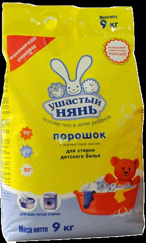 Стир.порошок Ушастый нянь 9000г