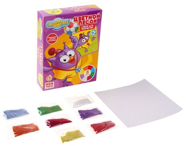 84498 Набор-панно из песка "Смешарики"