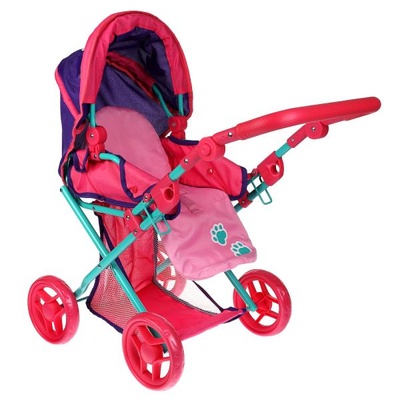 Коляска для кукол "Энчантималс", мет, 4*12.5см  кор.