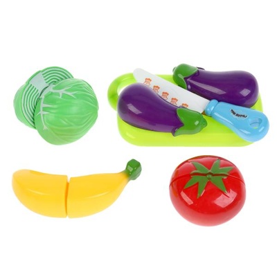 Набор овощей и фруктов "Три кота" в кор. 