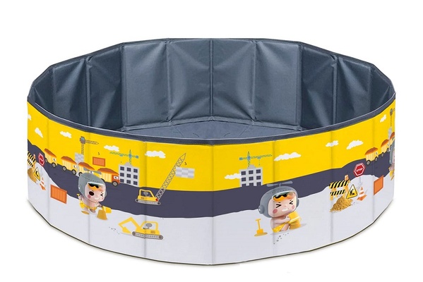 Сухой бассейн Yelloy с рисунком L 120*30см