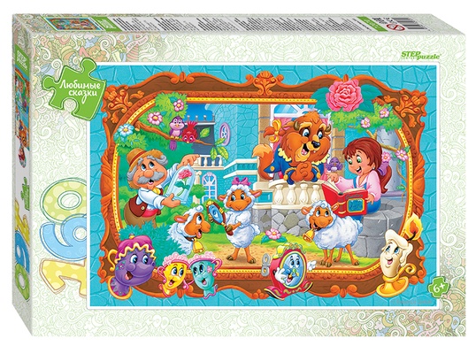 Мозаика "puzzle" 160 "Красавица и Чудовище" (Любимые сказки) 