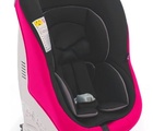 Автокресло Cute Fix (2,5-14 кг), Isofix, черно-розовое