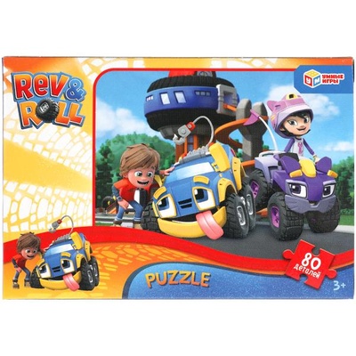 Пазлы 80Д "Рев и Рол"