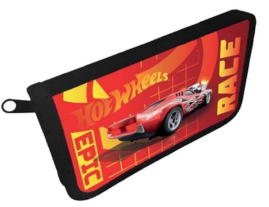 70150 Пенал корпусный Hot Wheels, размер 19*11 см, на молнии, 1 отделение
