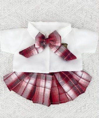 2 Японский бордовый наряд 