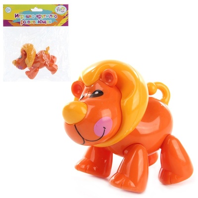 Крутилка-фигурка "Лев" в асс.