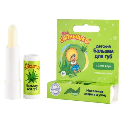 Мое солнышко Бальзам д/губ с экстр. ромашки/алоэ
