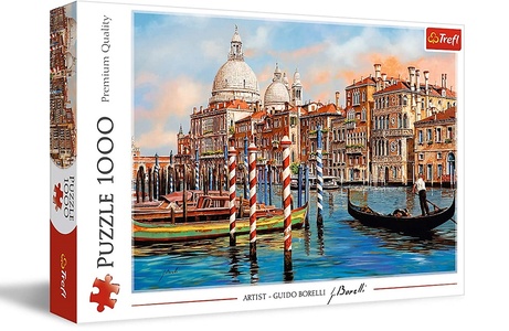 Пазл 1000 дет. Полдень в Венеции - Гранд-канал