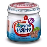 Пюре Фруто Няня говядина 80г