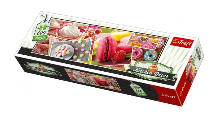 Пазл 600 дет. Сладости