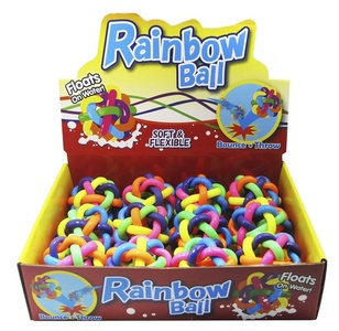 Мячик "Разноцветная плетёнка"