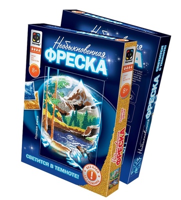 430053 Необыкновенная фреска Горная река