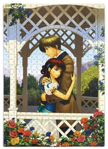 Пазлы деревянные "Лето", 504 детали, размер 30*42 см