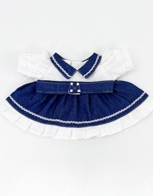 2 Платье джинсовое с поясом