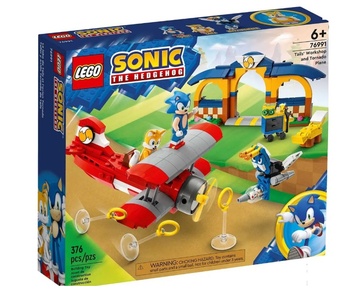 76991 SONIC Мастерская Тейлза и Самолет Торнадо