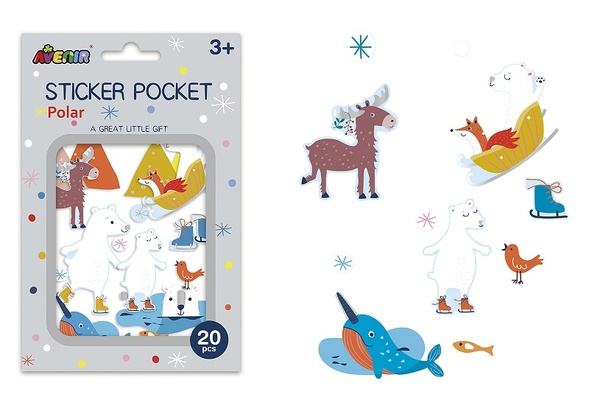 Набор наклеек для творчества ПОЛЮС