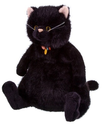 Котик черный, 37 см