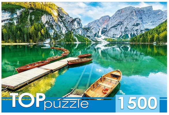 Пазлы 1500 эл. "Италия. Закат на озере Брайес"