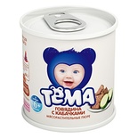 Пюре "Тёма" говядина,кабачки 90 гр./12