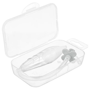 Аспиратор назальный с мягким наконечником ROXY-KIDS (в футляре), серый мундштук