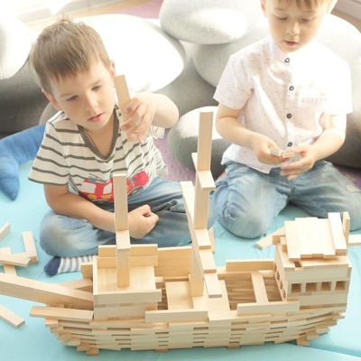 Конструктор деревянный "Давинчи"