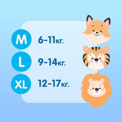 Трусики-подгузники  JOONIES Premium Soft  XL (12-17 кг), 38 шт./4