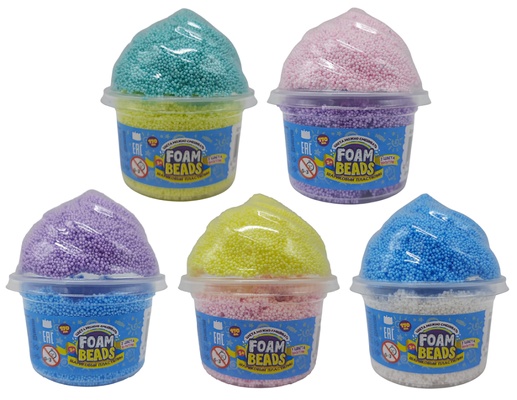 Шариковый пластилин "ДобрБобр" 170 мл, ассорти, стакан,1/4