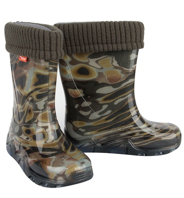 Сапоги 0033 N р.32/33  мозайка 