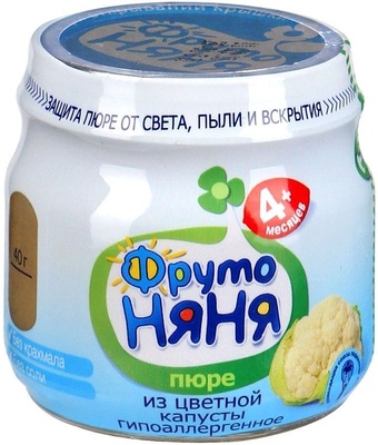 Пюре Фруто Няня цветная капуста  80 г