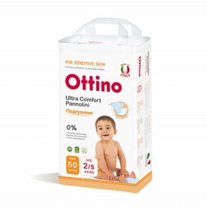 Подгузники "OTTINO" S 4-8 кг (50 шт.)/4