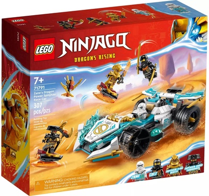 71791 Ниндзяго Сила дракона Зейна: Гоночный автомобиль Кружитцу