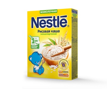 Каша Нестле Б/м рисовая гипоал. 200гр./9