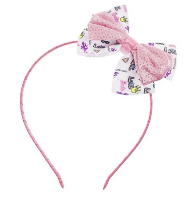 Аксессуары д/девочек Барби ободок с бантом